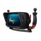 Hugyfot Vision custodia subacquea in alluminio per GoPro Hero 5 e 6+Macro kit +Arius 1500 Kit 