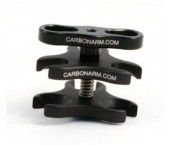 Carbonarm Clamp / Clip morsetto stringisfera Triplo Aperto