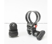 Inon Quick Holder Set S-LF + Hot Shoe 5.3cm con terminale YS per custodie Sub