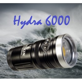 Kraken Sports Hydra 6000 WRGBU Illuminatore Subacqueo