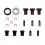 Ikelite 9249 assortimento ricambi per pulsanti custodie per DSLR
