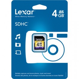 Lexar 4GB Multi-Use SDHC Memory Card Lexar 4GB Multi-Use SDHC Memory Card