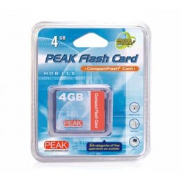 PEAK 4GB Compact Flash Card PEAK 4GB Compact Flash Card