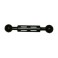 Braccio traforato in alluminio BJ 15cm