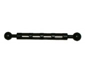 Braccio traforato in alluminio BJ 23cm