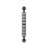 FLEX-ARM PC024 Plastic Carbon Braccio Sfera 25 mm Lung 24 cm