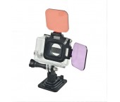 Filtro Flip Magenta+Rosso per GoPro 3+/4