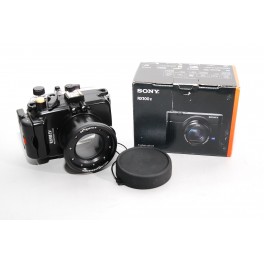 Meikon custodia per RX100 IV/ RX100 V + fotocamera  Sony RX100 V