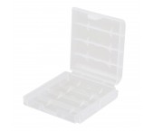 Nuova trasparente Holder Custodia Cover Plastic Box Storage Battery per AA AAA 