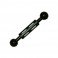 Braccio traforato in alluminio BJ 15cm