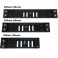 Staffa Slot 300U Staffa con doppio slot per bracci 300mm Rossa