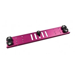 Staffa Slot 300U Staffa con doppio slot per bracci 300mm Rossa Staffa Slot 300U Staffa con doppio slot per bracci 300mm Rossa