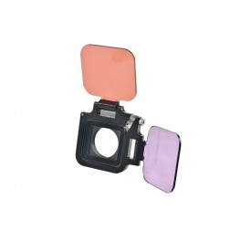 Filter Set Flip Red e Magenta for GoPro Hero 5-6-7 Filter Set Flip Red e Magenta for GoPro Hero 5-6-7