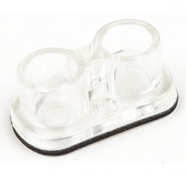 Connettore Fibra Ottica per custodie trasparenti SS 2X Connettore Fibra Ottica per custodie trasparenti SS 2X