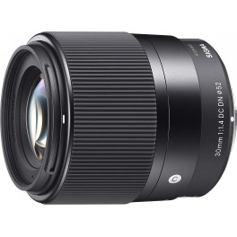 Sigma Obiettivo da 30mm F1.4 DC DN | C, Attacco Sony E-Mount, Paraluce incluso, Nero 