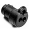 Inon Double Hole Rubber bushing adattatore per fibra ottica a standard Sea&Sea