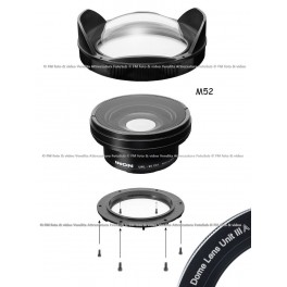 Inon Lens Kit UWL-95 S M52 + Inon Dome Lens Unit III A (Acrilico) Inon Lens Kit UWL-95 S M52 + Inon Dome Lens Unit III A (Acrilico)