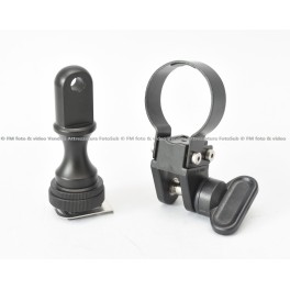 Inon Single Light Holder LF + Hot Shoe 8.3cm con terminale YS per custodie Sub