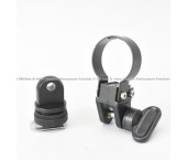 Inon Single Light Holder LF + Hot Shoe 5.3cm con terminale YS per custodie Sub