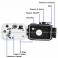Olympus Kit Tough TG-7 Fotocamera Waterproof+Seafrogs Custodia subacquea per TG-7 60m