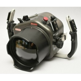 Sealux CD300 Custodia subacquea in alluminio per Nikon D300 + Oblò grandangolare