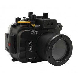 Seafrogs Custodia subacquea per Panasonic Lumix GH5 e GH5S  40 m/130 ft Oblò Piano Standard