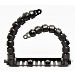 Stay Slot 250U Staffa 250mm per Custodie Sub + Doppio Braccio Flessibile 30cm Stay Slot 250U Staffa 250mm per Custodie Sub + Doppio Braccio Flessibile 30cm
