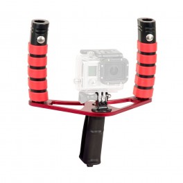 Ikelite 2602.4 Staffa per kit GoPro con maniglie a innesto rapido per luci Ikelite 2602.4 Staffa per kit GoPro con maniglie a innesto rapido per luci