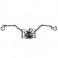 IKELITE 4080.09 RED CABLE GRIP MANIGLIA CON MOSCHETTONI PER CUSTODIA 
