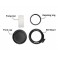 INON XD Mount for M67 per custodie e port M67 Anello Bayonetta per lenti INON XD