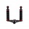 FLEX-ARM Mini staffa sub Action Cam doppia impugnatura con sfere 25mm