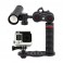 FLEX-ARM Staffa Go-Tray impugnatura sfera 25mm clamp e terminale YS, supporto action cam GoPro