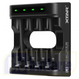 Eneloop caricabatterie XTAR L4 Carica 4 Batterie