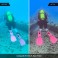 DIVEVOLK Kit filtro custodia sub SeaTouch 4 Max per iPhone e Android