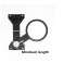 DIVEVOLK DAD67A Braccetto porta filtro M67mm per custodia sub SeaTouch 4 Max Plus